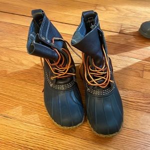 Blue LLBean Bean Boots, gently used, size 6.5